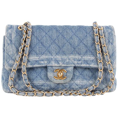 chanel bag denim